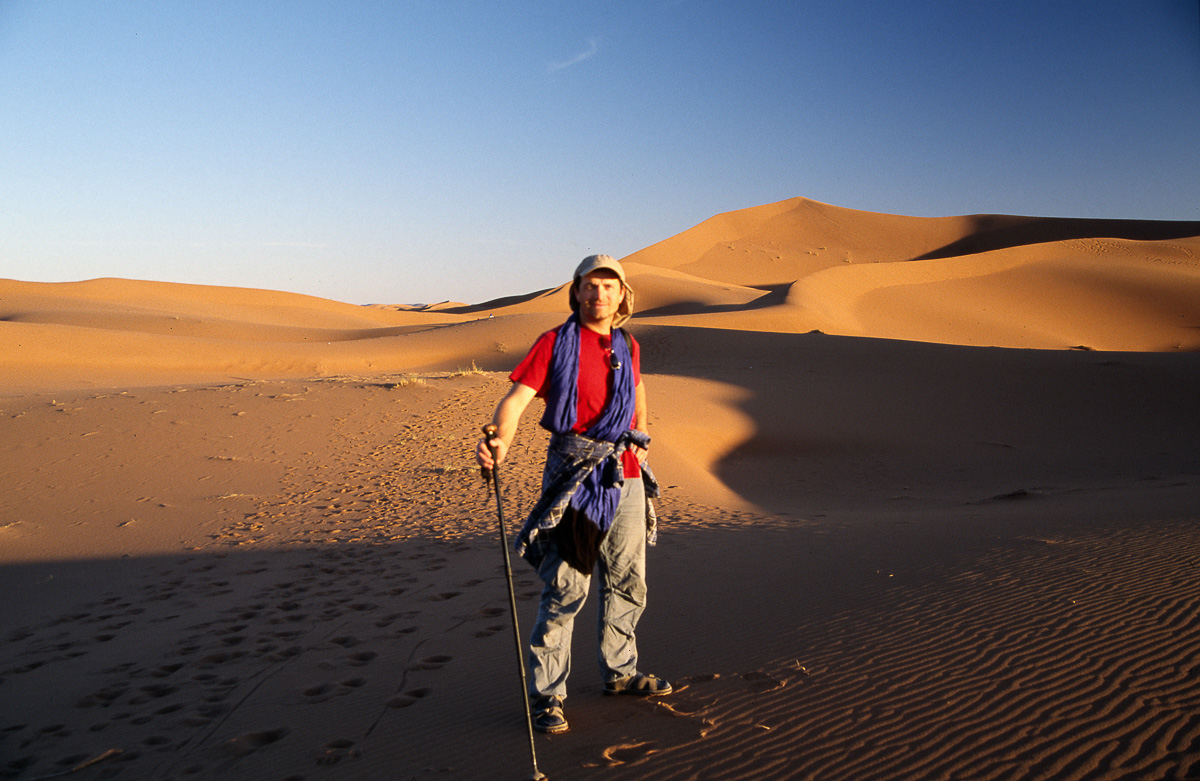 Da war ich Weltweitwandern-Kunde: 2004 beim Wüsten-Trekking in Marokko. Rund zehn Jahre später mache ich die Pressearbeit für meinen Lieblingsreiseveranstalter. 