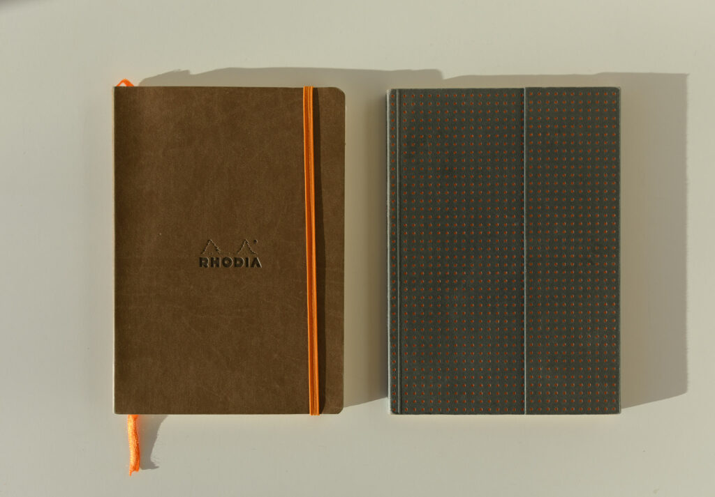 Notizbücher von Rhodia und Paper-Oh - gute Qualität und schlichte Eleganz